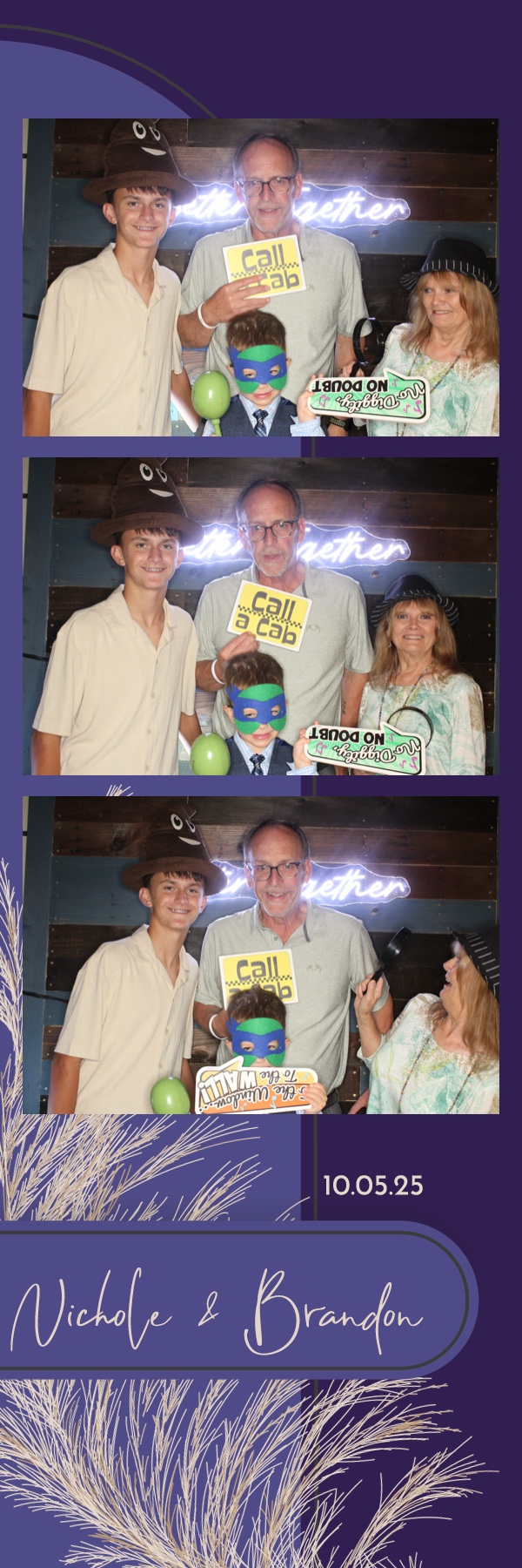 Nichole and Brandon's Wedding | View more photos from the event at gallery.photoboothbillings.com/u/PhotoBoothBillings/Nichole-and-Brandons-Wedding