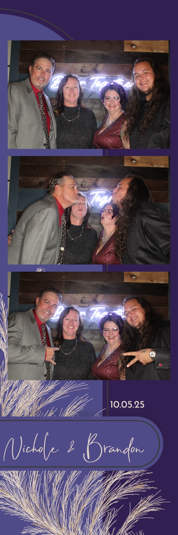 Nichole and Brandon's Wedding | View more photos from the event at gallery.photoboothbillings.com/u/PhotoBoothBillings/Nichole-and-Brandons-Wedding