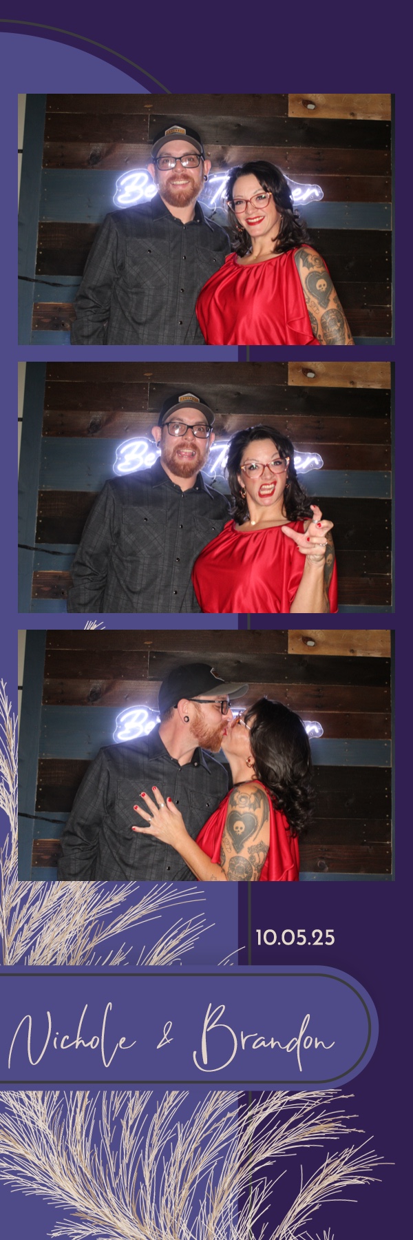 Nichole and Brandon's Wedding | View more photos from the event at gallery.photoboothbillings.com/u/PhotoBoothBillings/Nichole-and-Brandons-Wedding