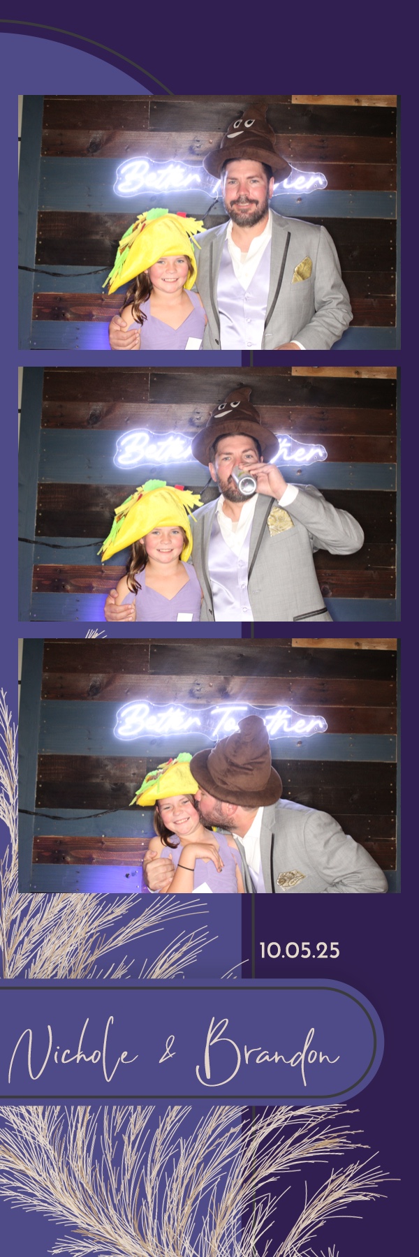 Nichole and Brandon's Wedding | View more photos from the event at gallery.photoboothbillings.com/u/PhotoBoothBillings/Nichole-and-Brandons-Wedding