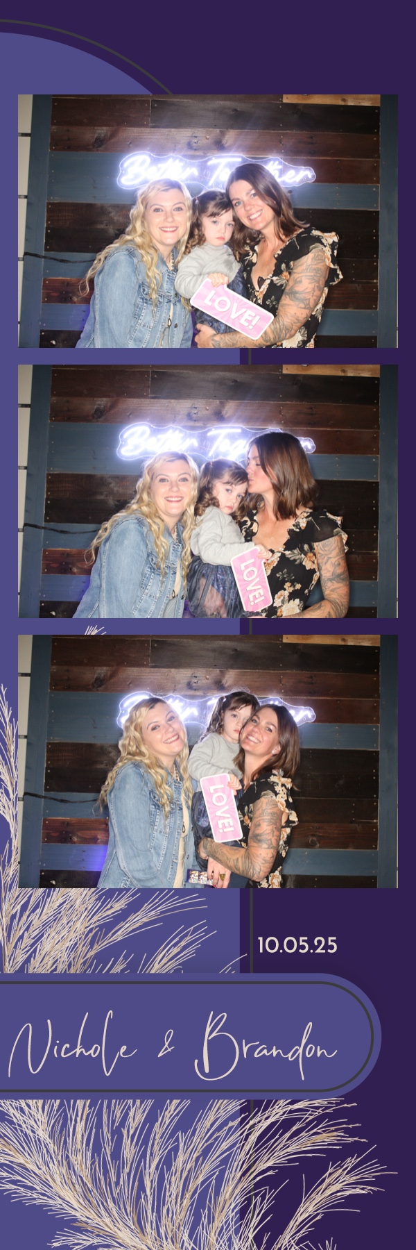 Nichole and Brandon's Wedding | View more photos from the event at gallery.photoboothbillings.com/u/PhotoBoothBillings/Nichole-and-Brandons-Wedding