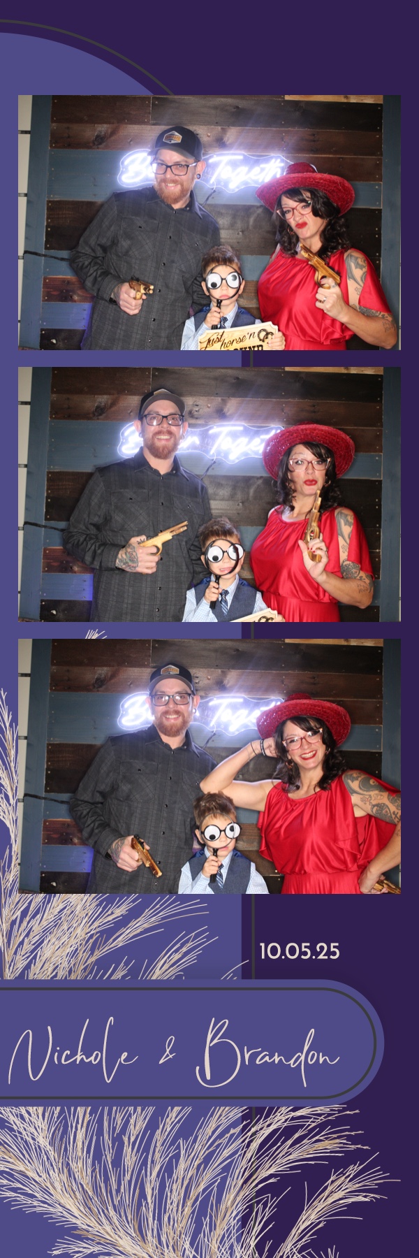 Nichole and Brandon's Wedding | View more photos from the event at gallery.photoboothbillings.com/u/PhotoBoothBillings/Nichole-and-Brandons-Wedding