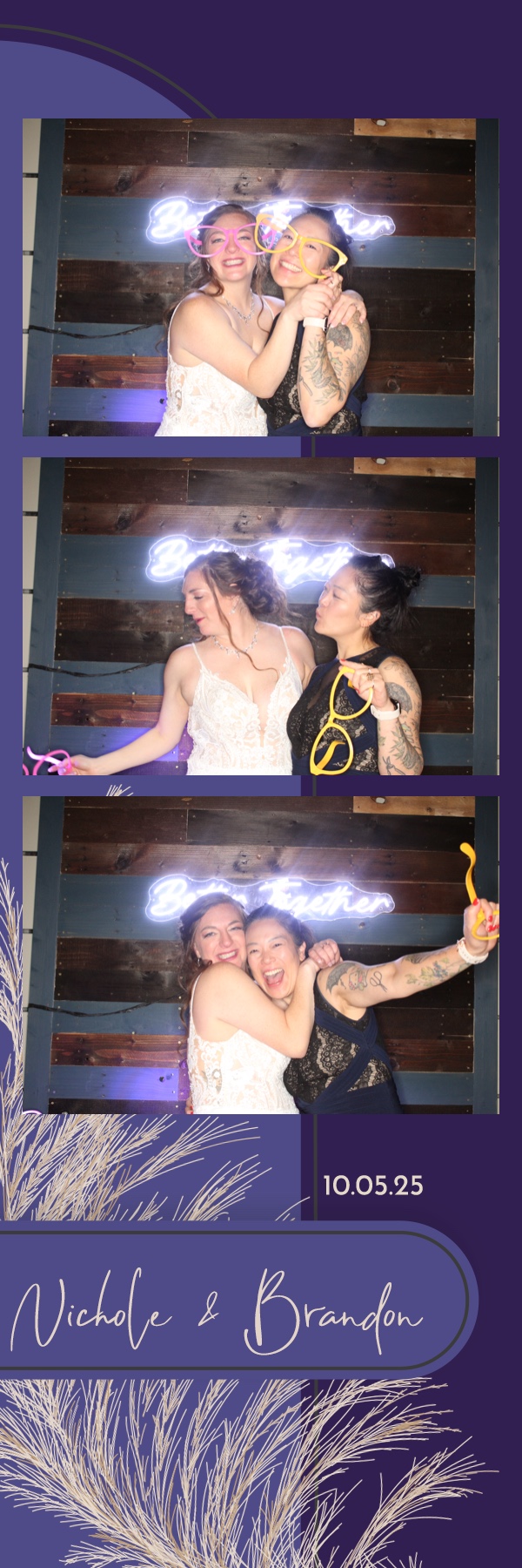Nichole and Brandon's Wedding | View more photos from the event at gallery.photoboothbillings.com/u/PhotoBoothBillings/Nichole-and-Brandons-Wedding