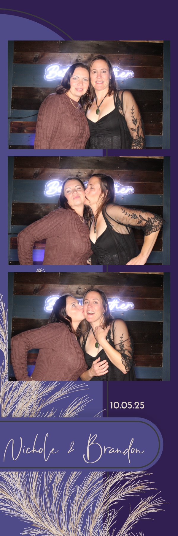 Nichole and Brandon's Wedding | View more photos from the event at gallery.photoboothbillings.com/u/PhotoBoothBillings/Nichole-and-Brandons-Wedding
