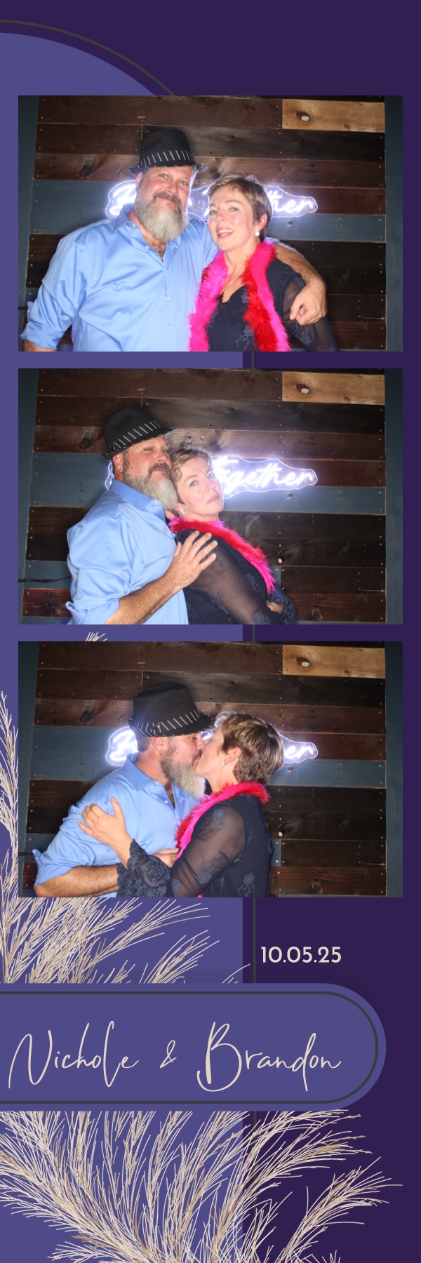 Nichole and Brandon's Wedding | View more photos from the event at gallery.photoboothbillings.com/u/PhotoBoothBillings/Nichole-and-Brandons-Wedding