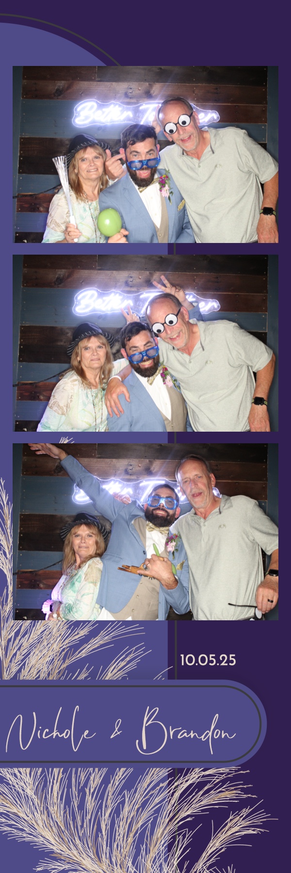 Nichole and Brandon's Wedding | View more photos from the event at gallery.photoboothbillings.com/u/PhotoBoothBillings/Nichole-and-Brandons-Wedding