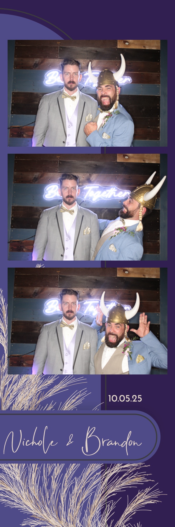 Nichole and Brandon's Wedding | View more photos from the event at gallery.photoboothbillings.com/u/PhotoBoothBillings/Nichole-and-Brandons-Wedding
