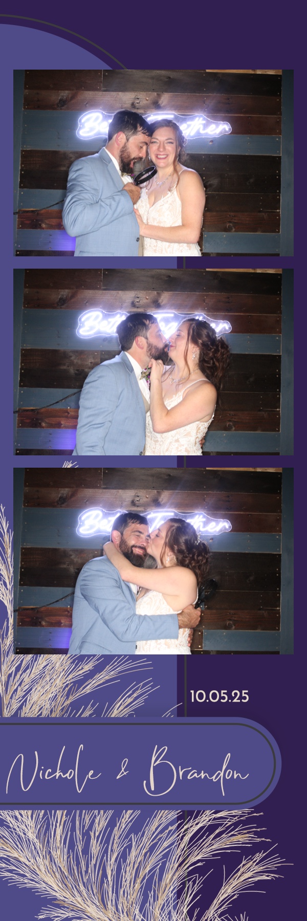 Nichole and Brandon's Wedding | View more photos from the event at gallery.photoboothbillings.com/u/PhotoBoothBillings/Nichole-and-Brandons-Wedding