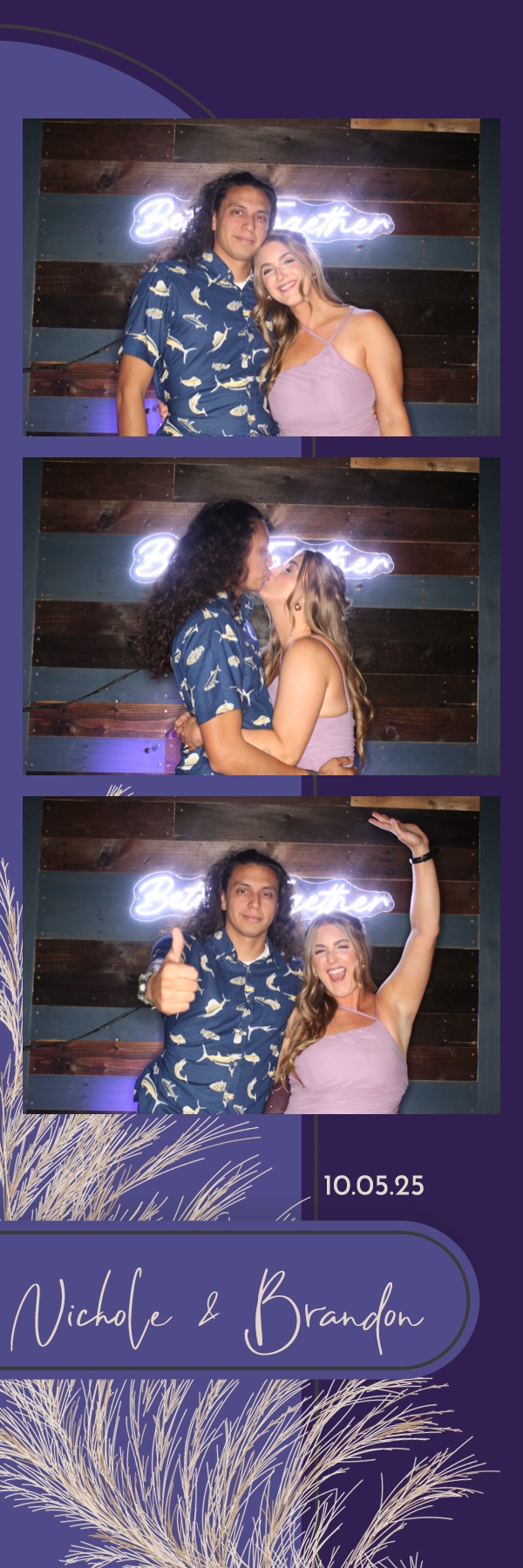 Nichole and Brandon's Wedding | View more photos from the event at gallery.photoboothbillings.com/u/PhotoBoothBillings/Nichole-and-Brandons-Wedding