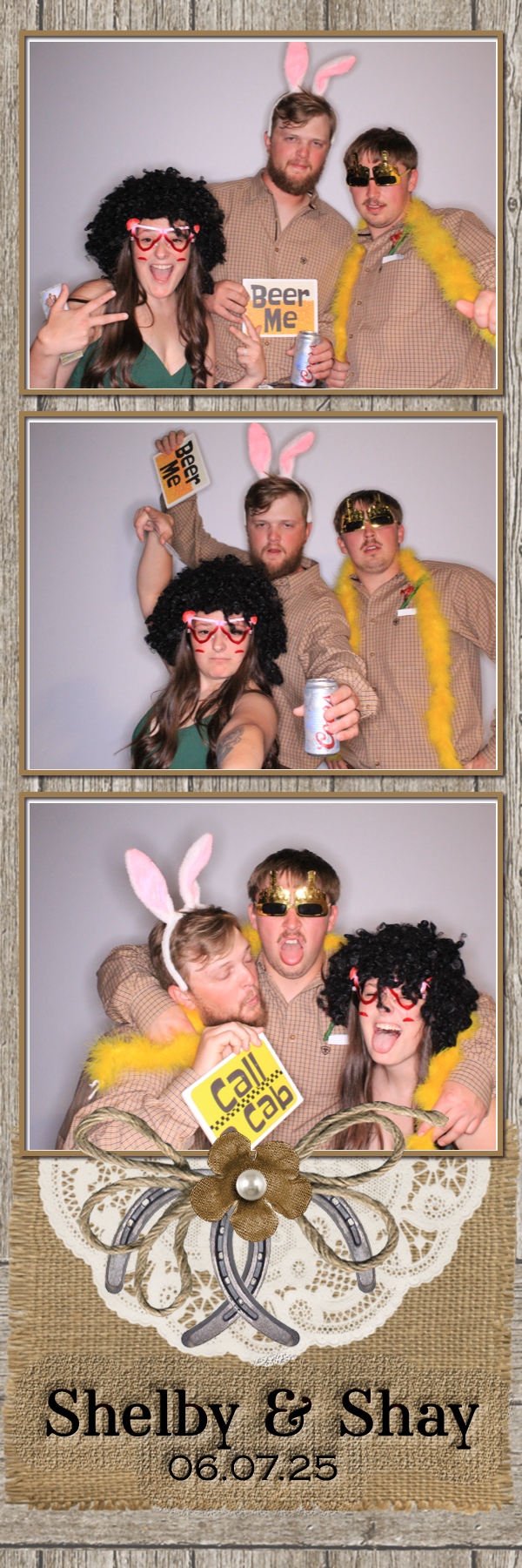 Shelby and Shay's Wedding | View more photos from the event at gallery.photoboothbillings.com/u/PhotoBoothBillings/Shelby-and-Shays-Wedding