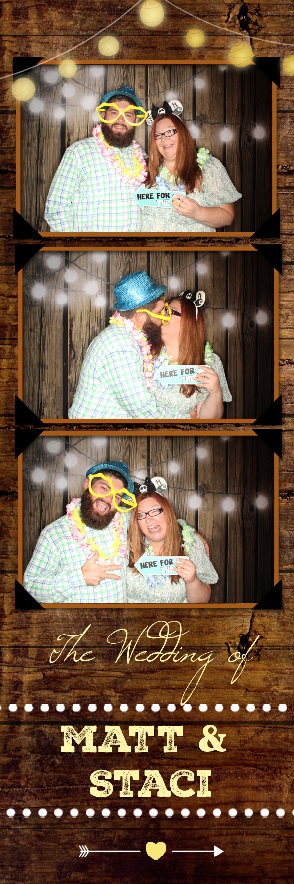 Staci and Matt's Wedding | View more photos from the event at gallery.photoboothbillings.com/u/PhotoBoothBillings/Staci-and-Matts-Wedding