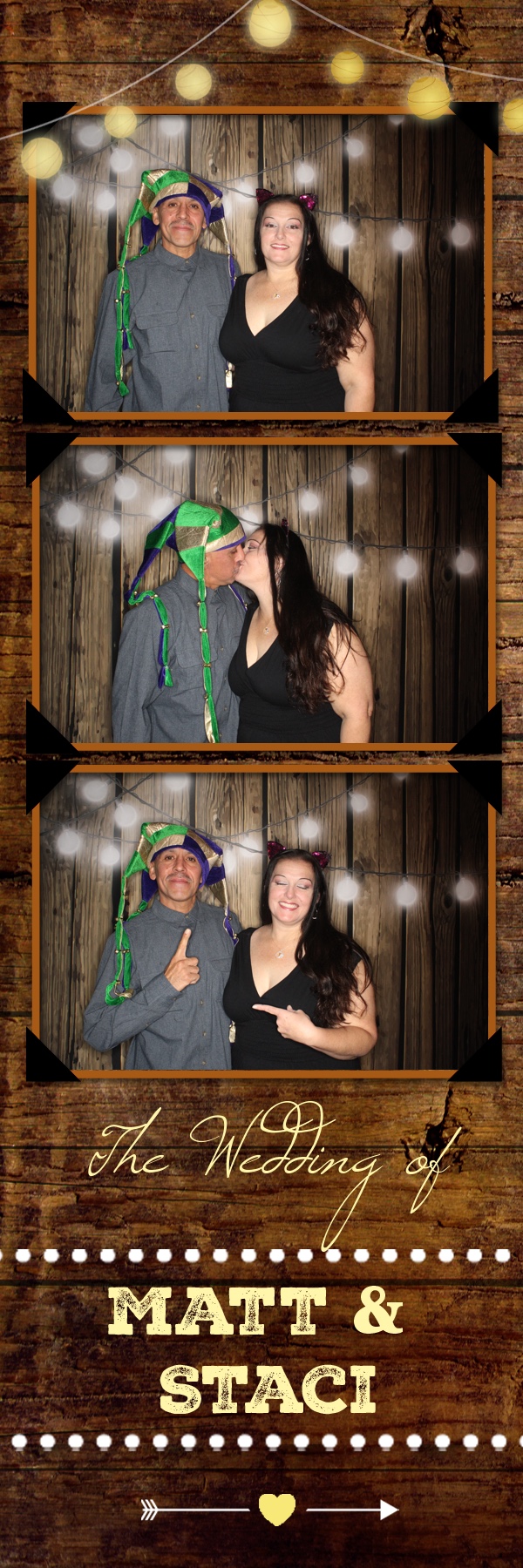 Staci and Matt's Wedding | View more photos from the event at gallery.photoboothbillings.com/u/PhotoBoothBillings/Staci-and-Matts-Wedding