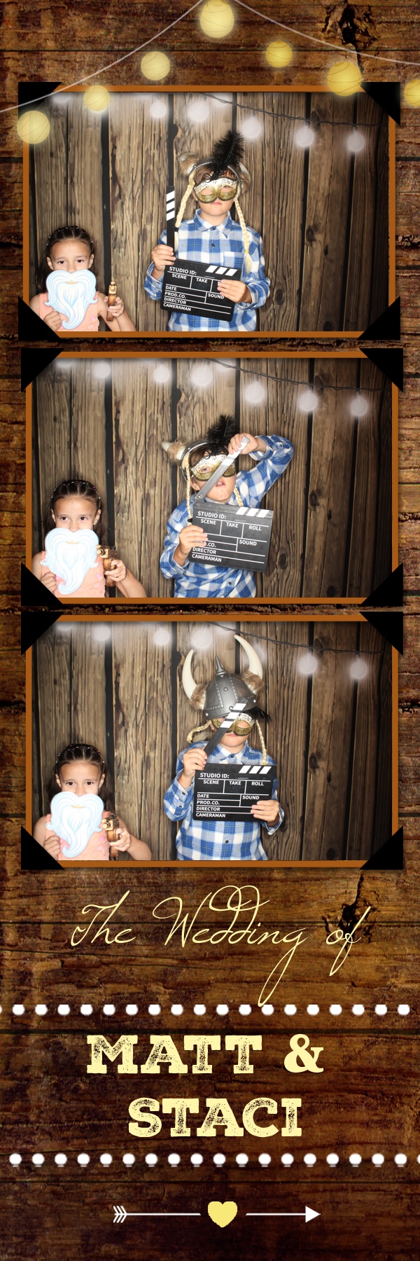 Staci and Matt's Wedding | View more photos from the event at gallery.photoboothbillings.com/u/PhotoBoothBillings/Staci-and-Matts-Wedding