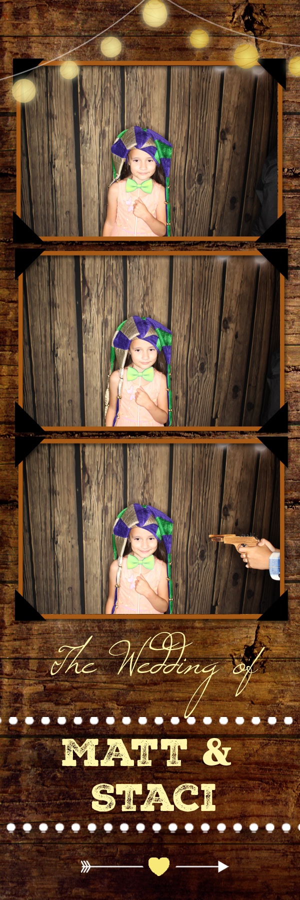 Staci and Matt's Wedding | View more photos from the event at gallery.photoboothbillings.com/u/PhotoBoothBillings/Staci-and-Matts-Wedding