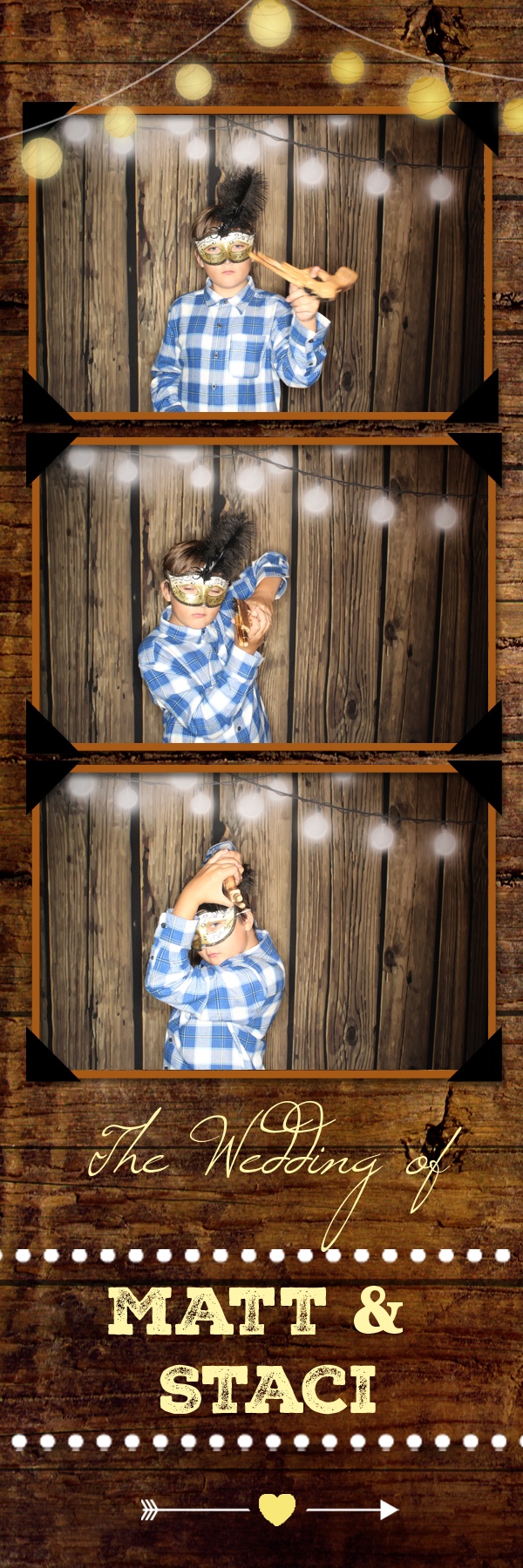 Staci and Matt's Wedding | View more photos from the event at gallery.photoboothbillings.com/u/PhotoBoothBillings/Staci-and-Matts-Wedding