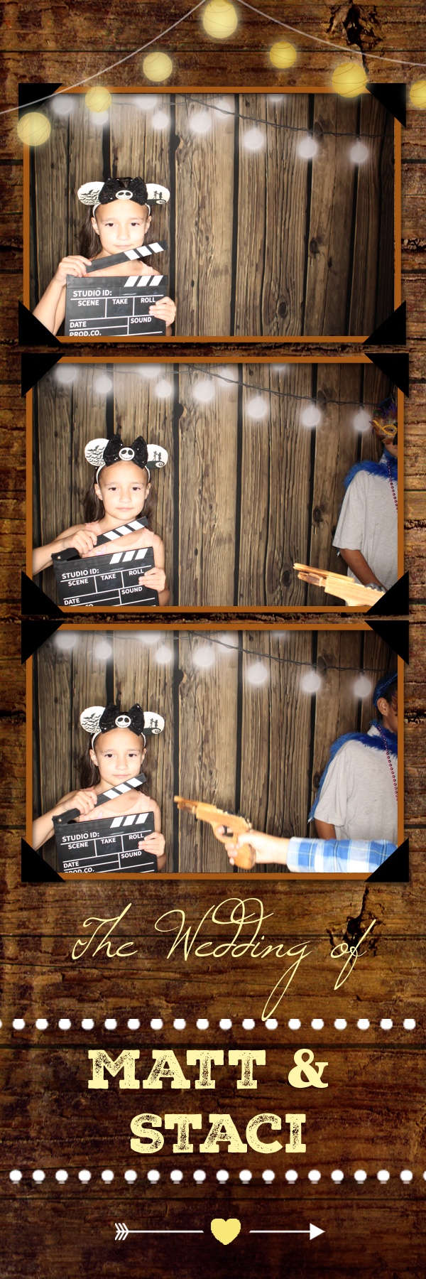 Staci and Matt's Wedding | View more photos from the event at gallery.photoboothbillings.com/u/PhotoBoothBillings/Staci-and-Matts-Wedding