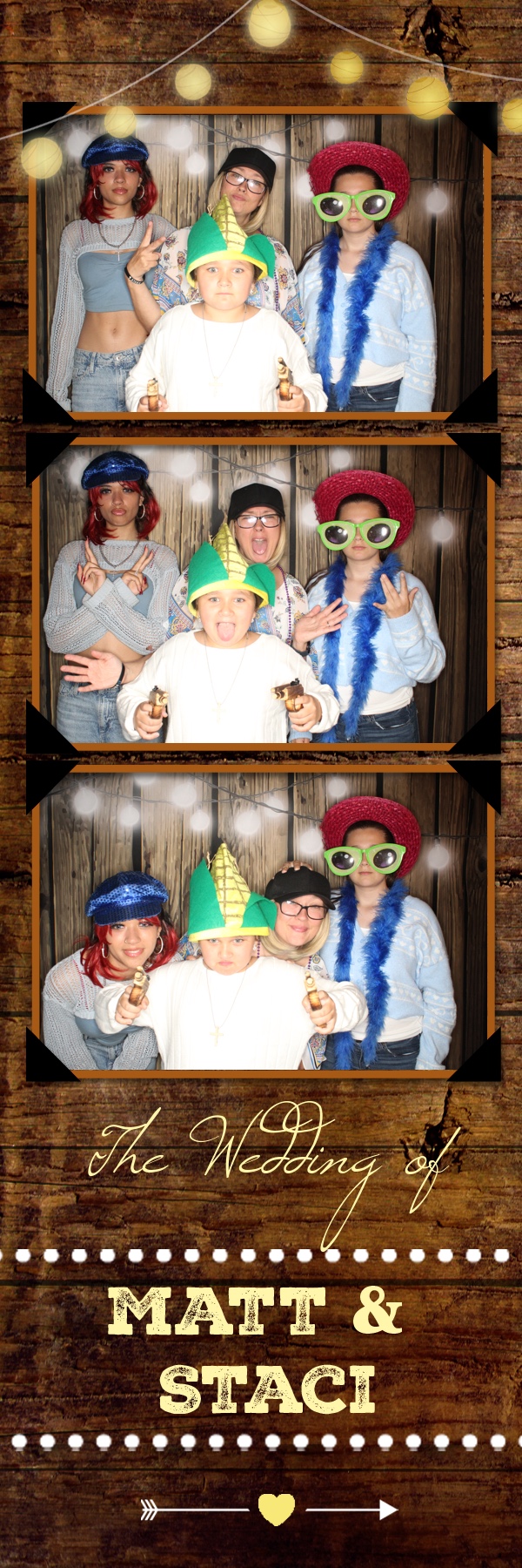 Staci and Matt's Wedding | View more photos from the event at gallery.photoboothbillings.com/u/PhotoBoothBillings/Staci-and-Matts-Wedding