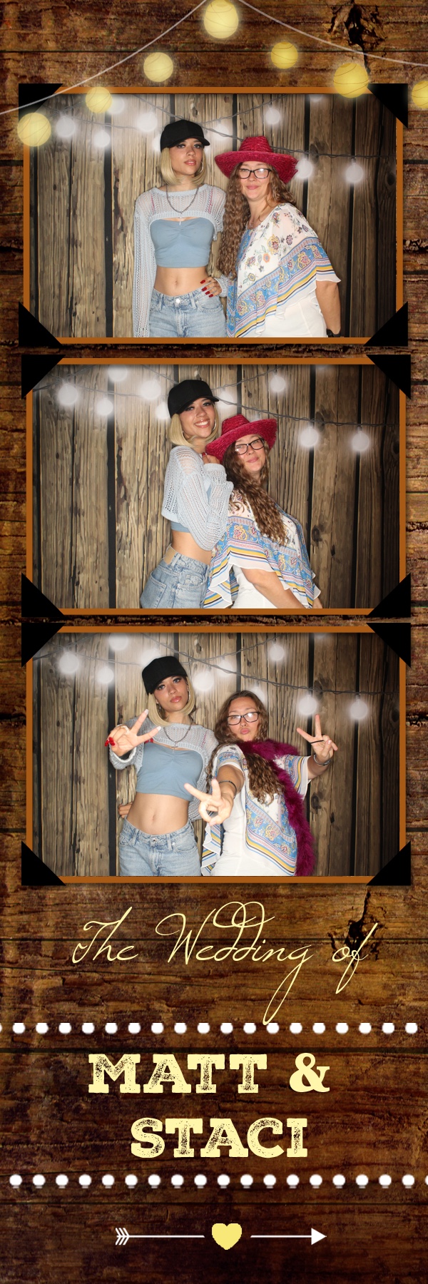 Staci and Matt's Wedding | View more photos from the event at gallery.photoboothbillings.com/u/PhotoBoothBillings/Staci-and-Matts-Wedding