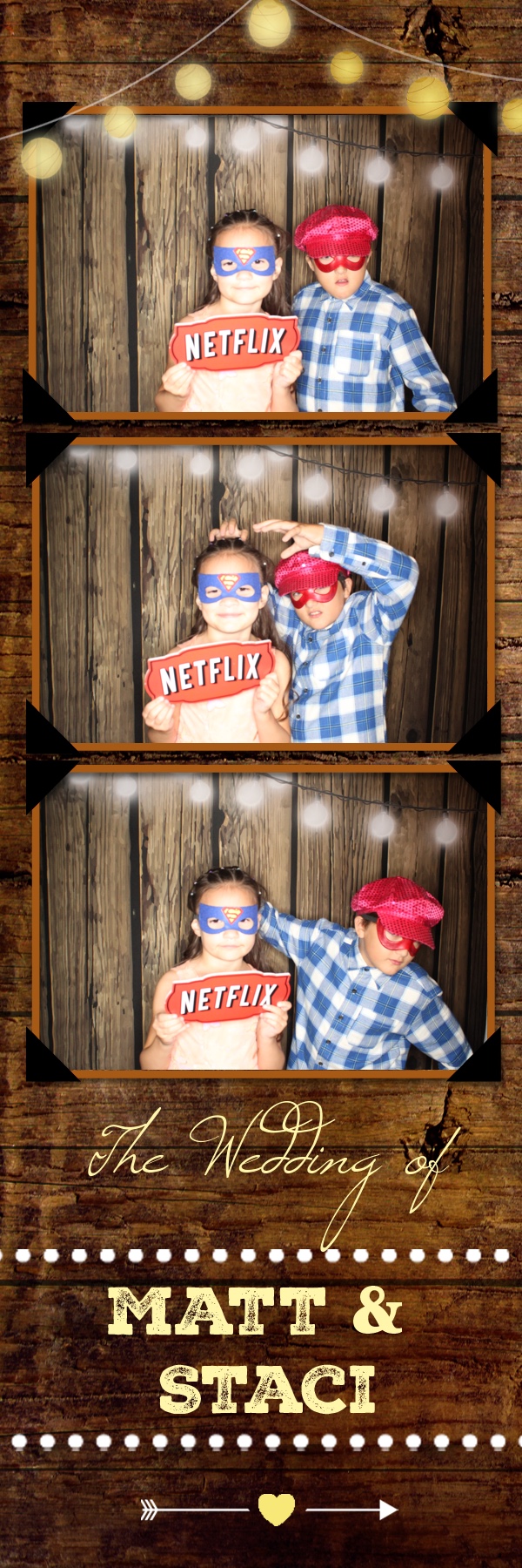 Staci and Matt's Wedding | View more photos from the event at gallery.photoboothbillings.com/u/PhotoBoothBillings/Staci-and-Matts-Wedding