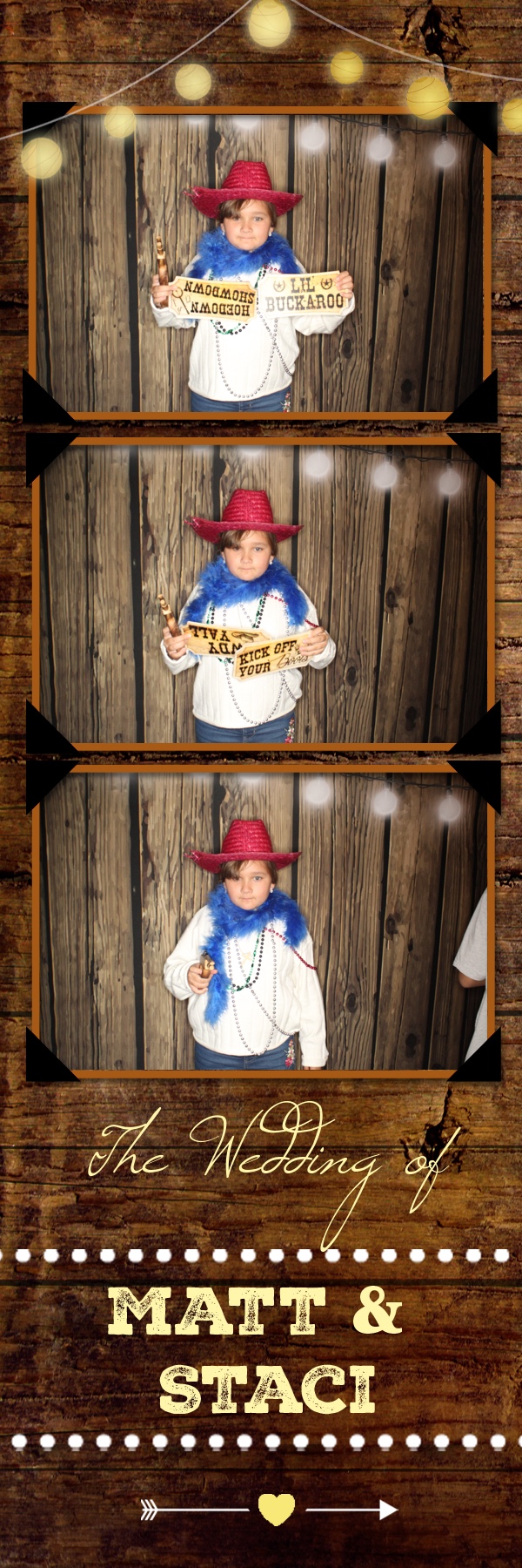 Staci and Matt's Wedding | View more photos from the event at gallery.photoboothbillings.com/u/PhotoBoothBillings/Staci-and-Matts-Wedding