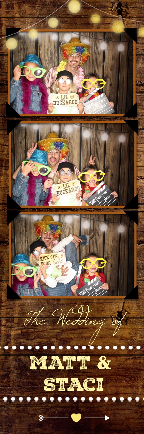 Staci and Matt's Wedding | View more photos from the event at gallery.photoboothbillings.com/u/PhotoBoothBillings/Staci-and-Matts-Wedding