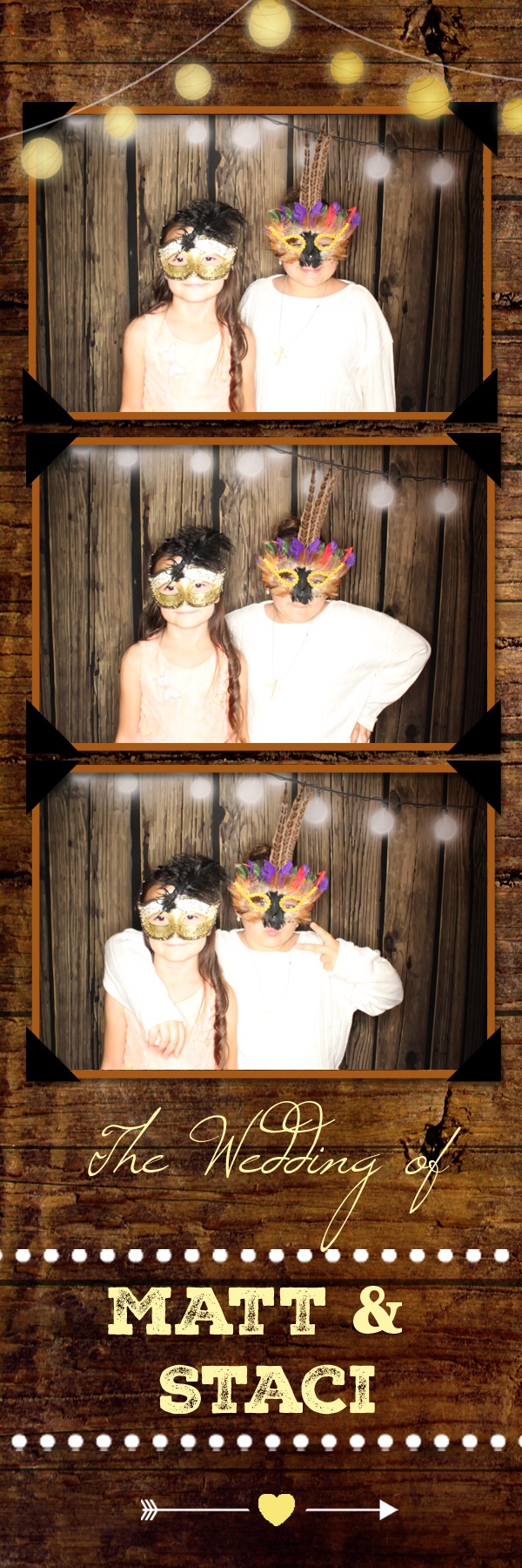 Staci and Matt's Wedding | View more photos from the event at gallery.photoboothbillings.com/u/PhotoBoothBillings/Staci-and-Matts-Wedding