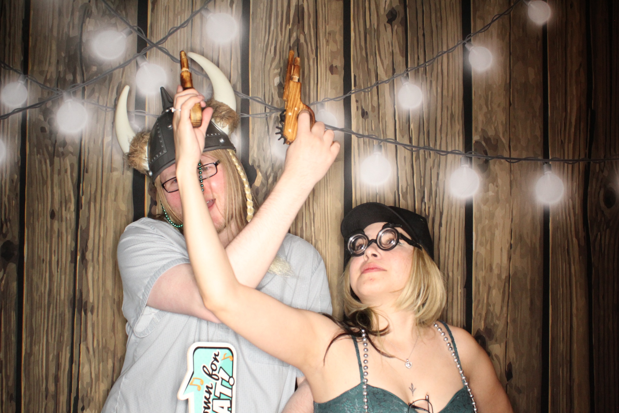 Staci and Matt's Wedding | View more photos from the event at gallery.photoboothbillings.com/u/PhotoBoothBillings/Staci-and-Matts-Wedding