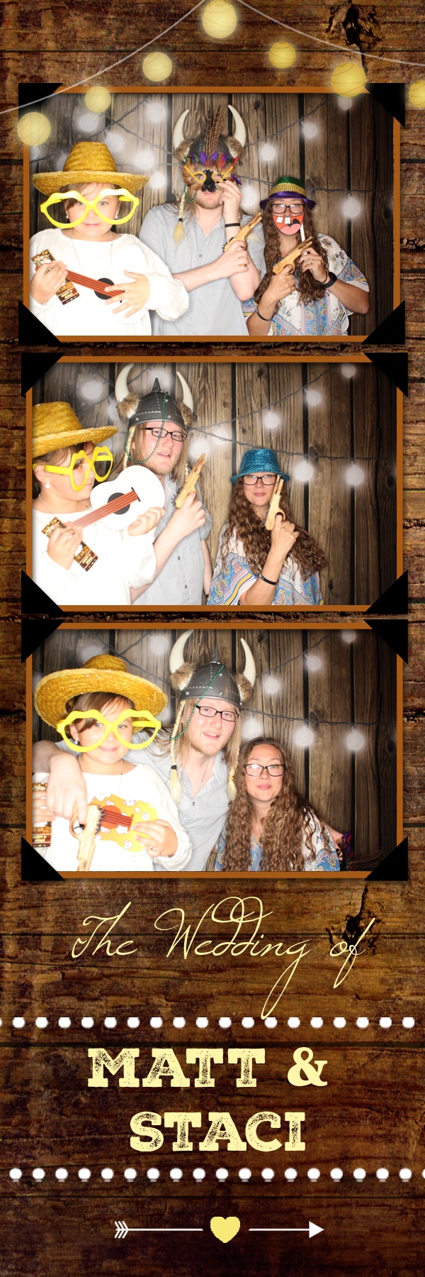 Staci and Matt's Wedding | View more photos from the event at gallery.photoboothbillings.com/u/PhotoBoothBillings/Staci-and-Matts-Wedding