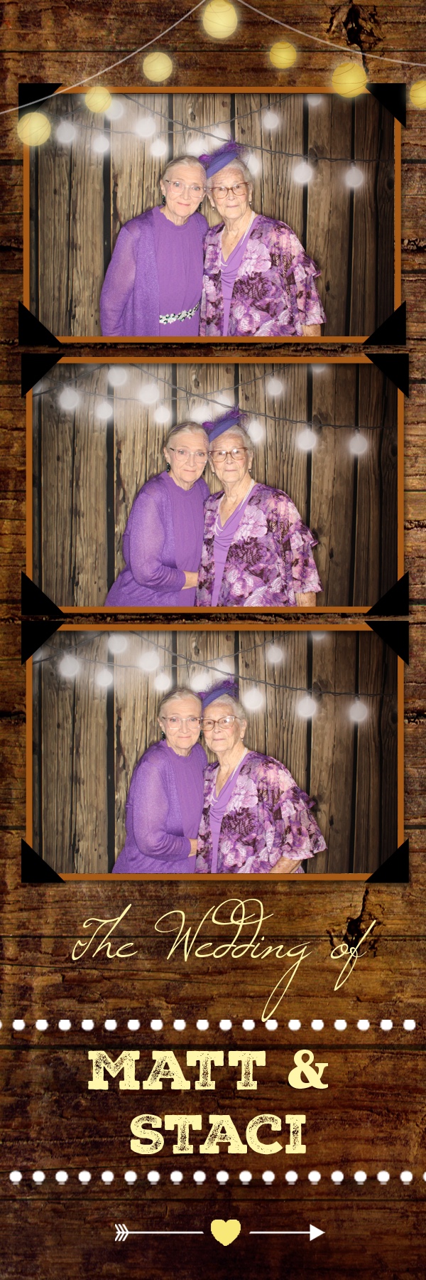 Staci and Matt's Wedding | View more photos from the event at gallery.photoboothbillings.com/u/PhotoBoothBillings/Staci-and-Matts-Wedding