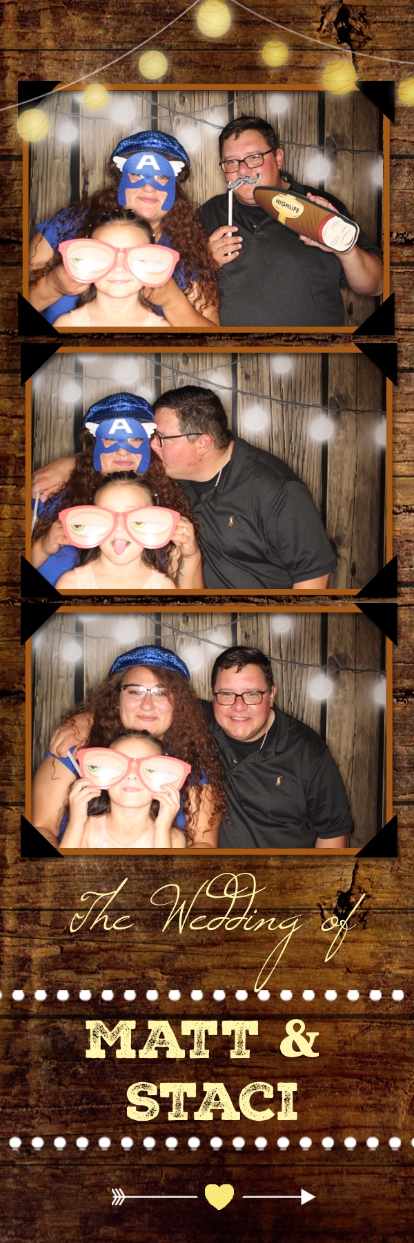 Staci and Matt's Wedding | View more photos from the event at gallery.photoboothbillings.com/u/PhotoBoothBillings/Staci-and-Matts-Wedding