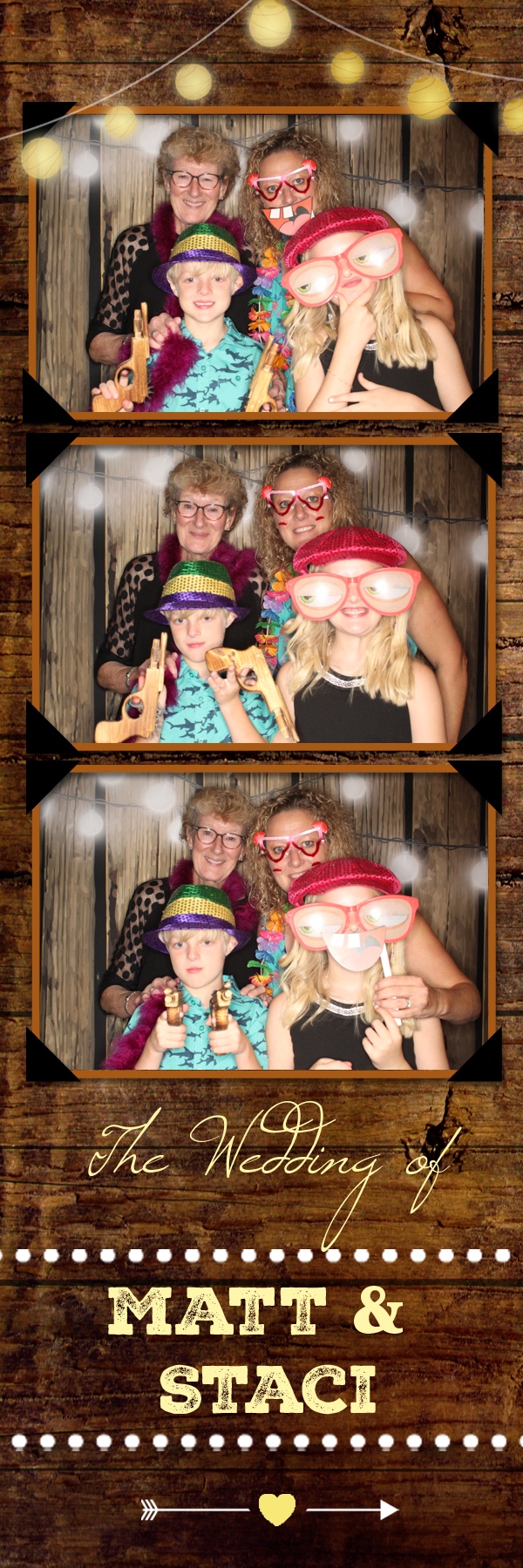 Staci and Matt's Wedding | View more photos from the event at gallery.photoboothbillings.com/u/PhotoBoothBillings/Staci-and-Matts-Wedding