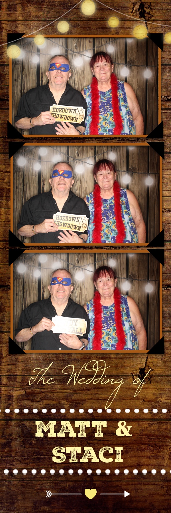 Staci and Matt's Wedding | View more photos from the event at gallery.photoboothbillings.com/u/PhotoBoothBillings/Staci-and-Matts-Wedding