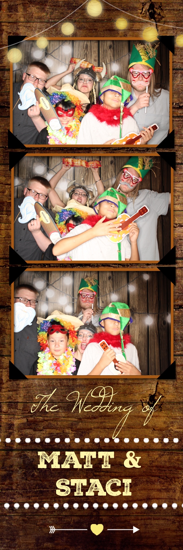 Staci and Matt's Wedding | View more photos from the event at gallery.photoboothbillings.com/u/PhotoBoothBillings/Staci-and-Matts-Wedding