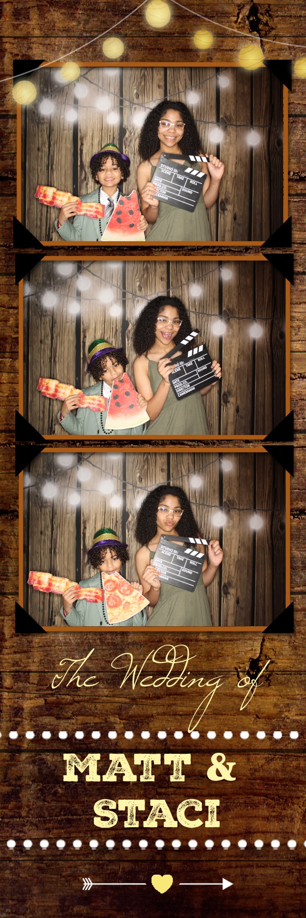 Staci and Matt's Wedding | View more photos from the event at gallery.photoboothbillings.com/u/PhotoBoothBillings/Staci-and-Matts-Wedding