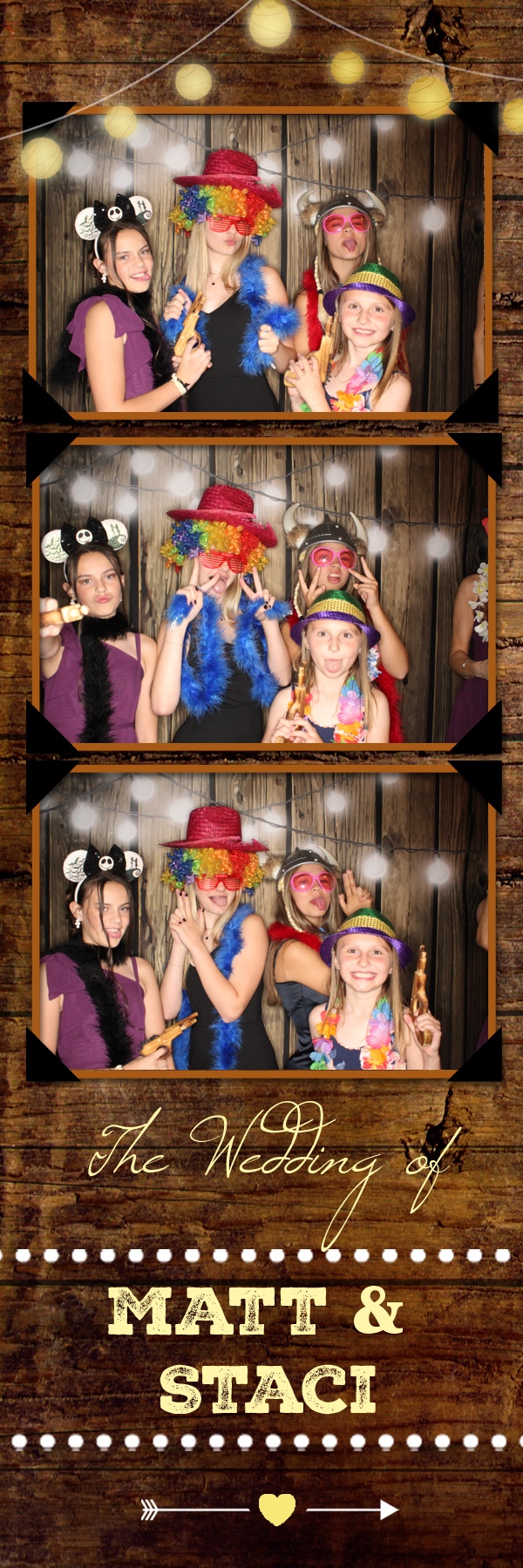 Staci and Matt's Wedding | View more photos from the event at gallery.photoboothbillings.com/u/PhotoBoothBillings/Staci-and-Matts-Wedding