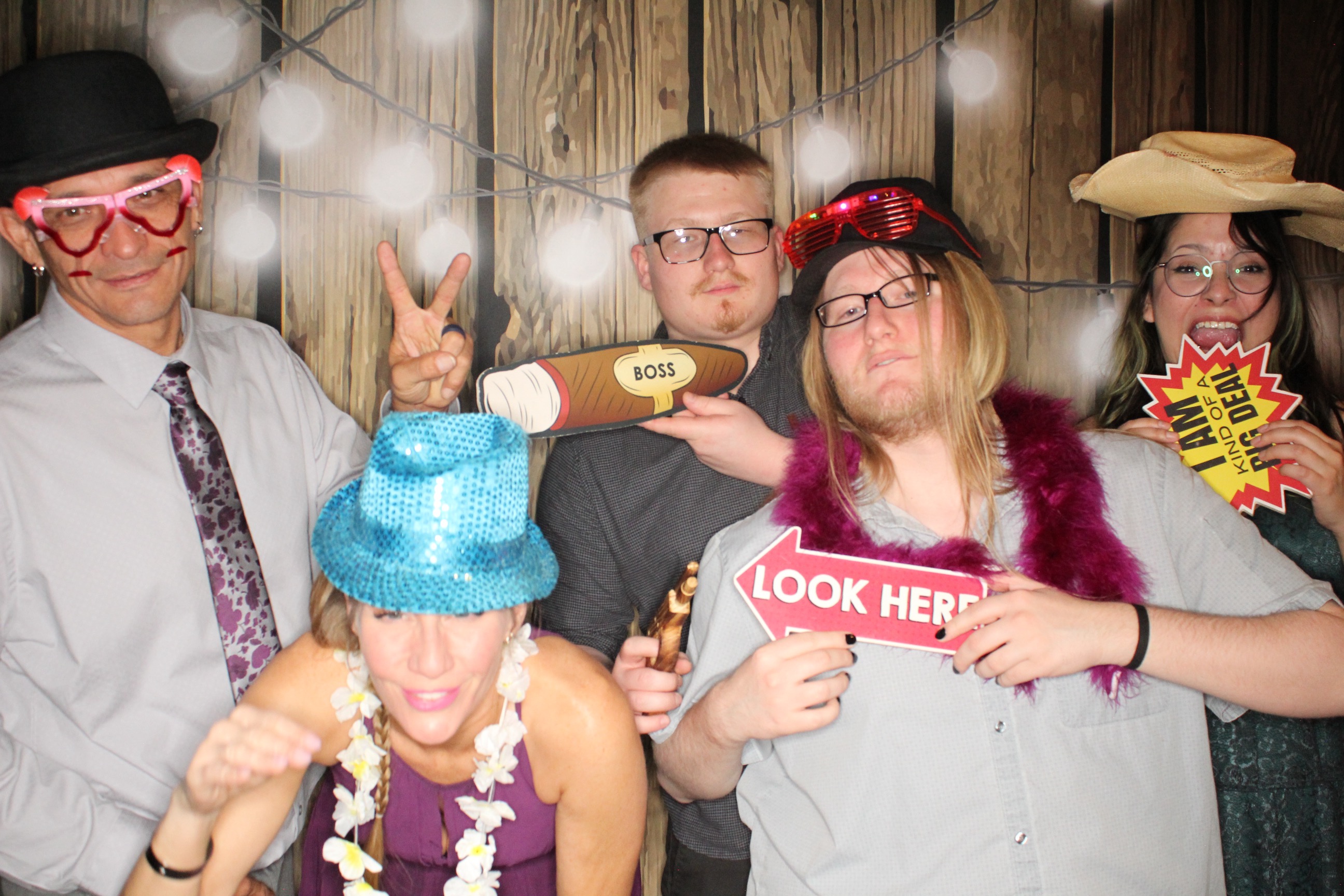 Staci and Matt's Wedding | View more photos from the event at gallery.photoboothbillings.com/u/PhotoBoothBillings/Staci-and-Matts-Wedding