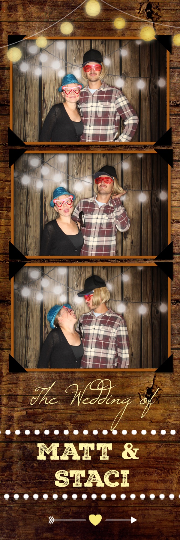 Staci and Matt's Wedding | View more photos from the event at gallery.photoboothbillings.com/u/PhotoBoothBillings/Staci-and-Matts-Wedding