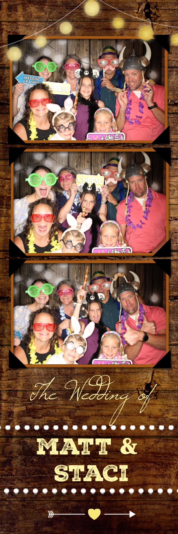 Staci and Matt's Wedding | View more photos from the event at gallery.photoboothbillings.com/u/PhotoBoothBillings/Staci-and-Matts-Wedding