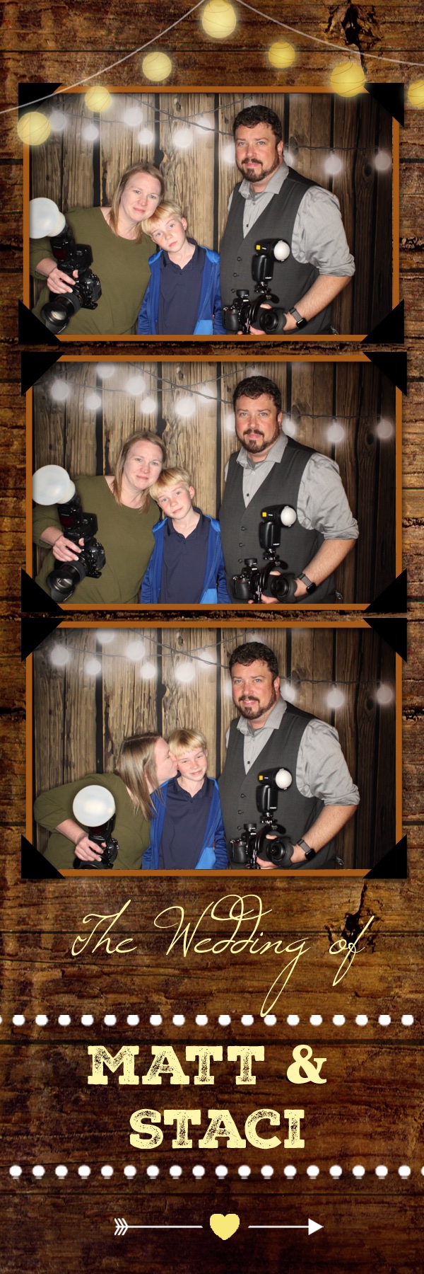 Staci and Matt's Wedding | View more photos from the event at gallery.photoboothbillings.com/u/PhotoBoothBillings/Staci-and-Matts-Wedding