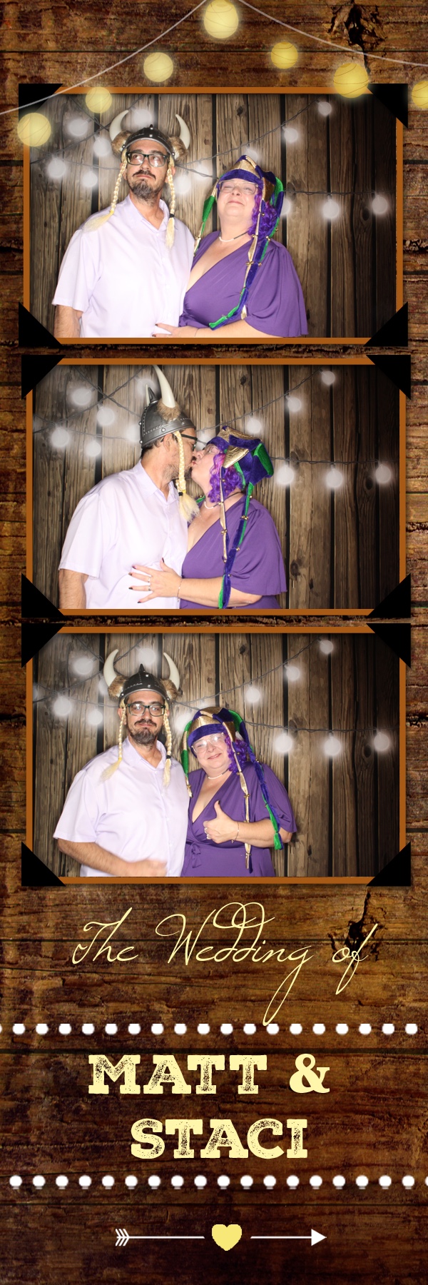 Staci and Matt's Wedding | View more photos from the event at gallery.photoboothbillings.com/u/PhotoBoothBillings/Staci-and-Matts-Wedding