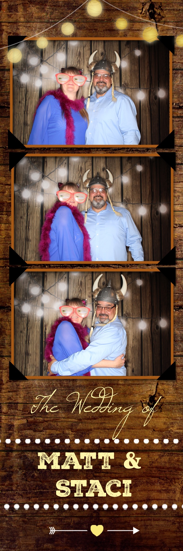 Staci and Matt's Wedding | View more photos from the event at gallery.photoboothbillings.com/u/PhotoBoothBillings/Staci-and-Matts-Wedding