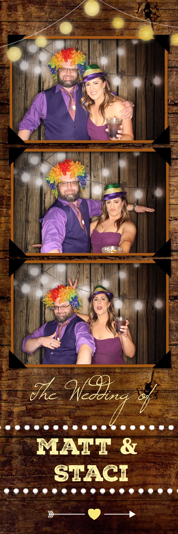 Staci and Matt's Wedding | View more photos from the event at gallery.photoboothbillings.com/u/PhotoBoothBillings/Staci-and-Matts-Wedding