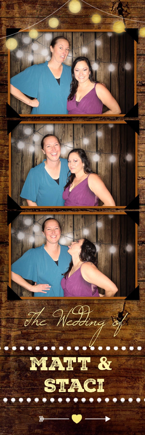 Staci and Matt's Wedding | View more photos from the event at gallery.photoboothbillings.com/u/PhotoBoothBillings/Staci-and-Matts-Wedding