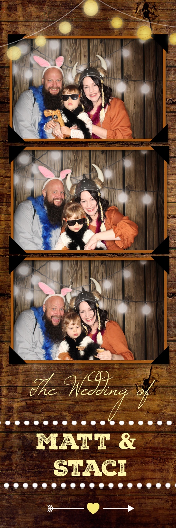 Staci and Matt's Wedding | View more photos from the event at gallery.photoboothbillings.com/u/PhotoBoothBillings/Staci-and-Matts-Wedding