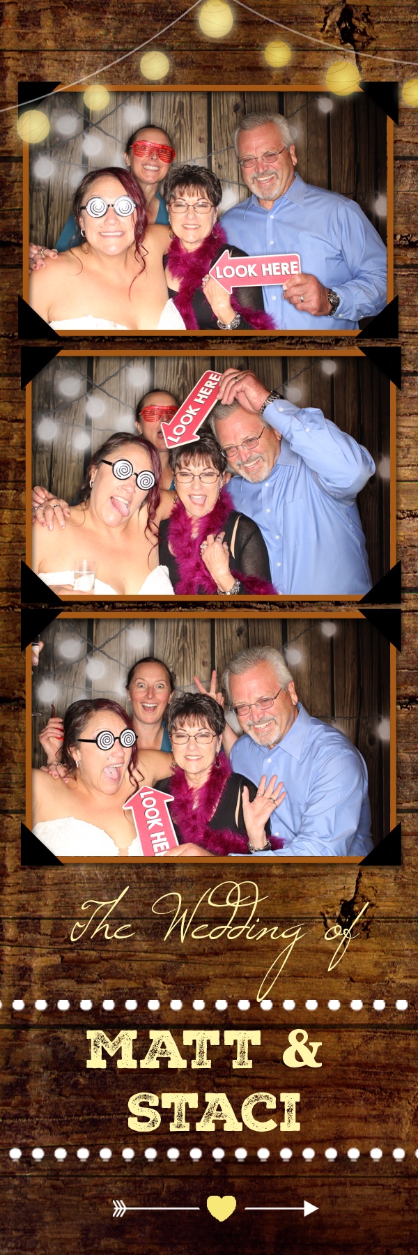 Staci and Matt's Wedding | View more photos from the event at gallery.photoboothbillings.com/u/PhotoBoothBillings/Staci-and-Matts-Wedding