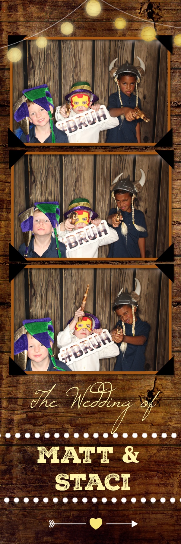 Staci and Matt's Wedding | View more photos from the event at gallery.photoboothbillings.com/u/PhotoBoothBillings/Staci-and-Matts-Wedding