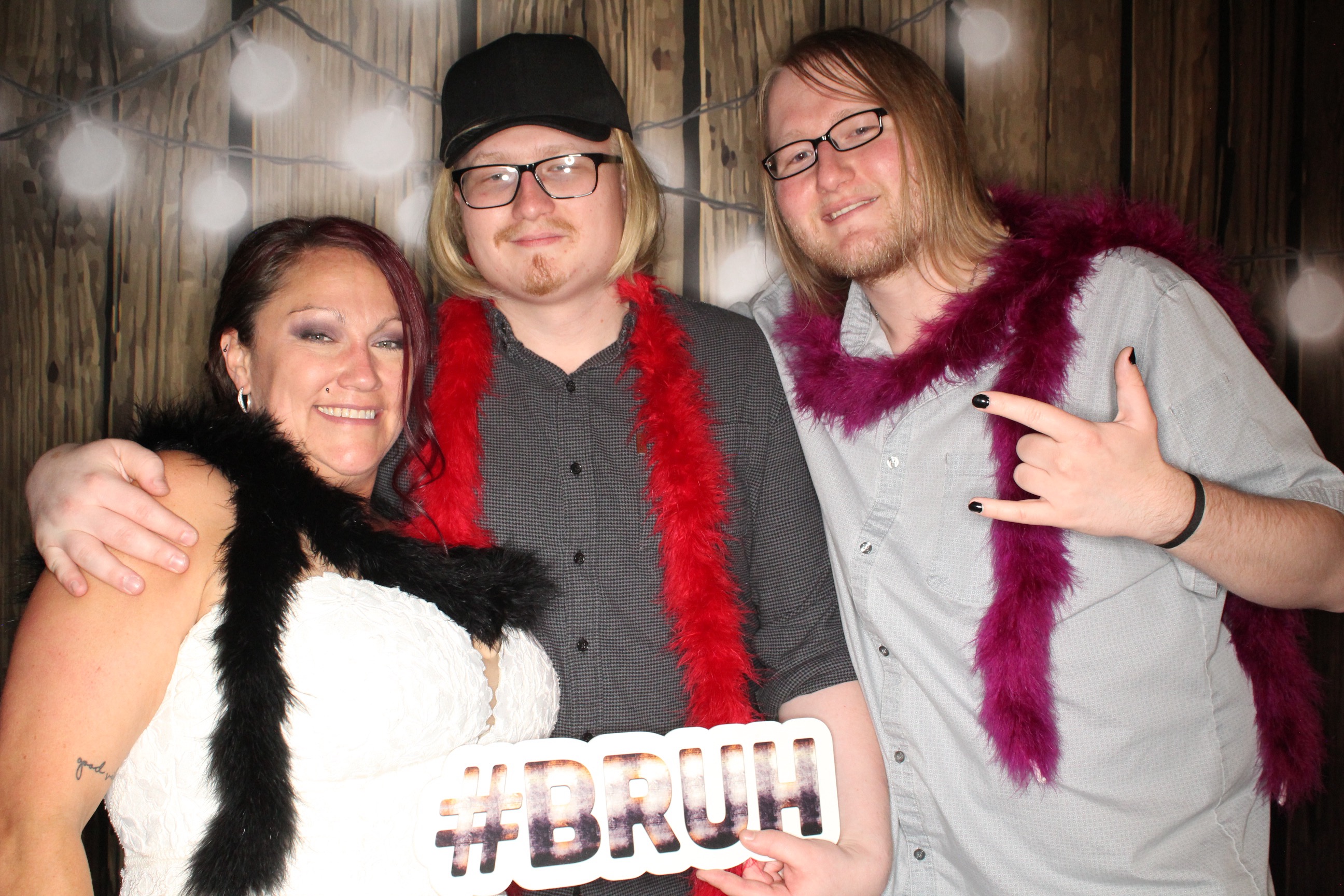 Staci and Matt's Wedding | View more photos from the event at gallery.photoboothbillings.com/u/PhotoBoothBillings/Staci-and-Matts-Wedding