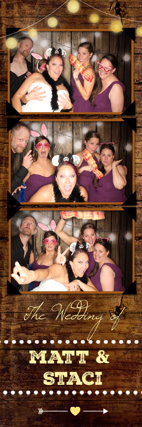 Staci and Matt's Wedding | View more photos from the event at gallery.photoboothbillings.com/u/PhotoBoothBillings/Staci-and-Matts-Wedding