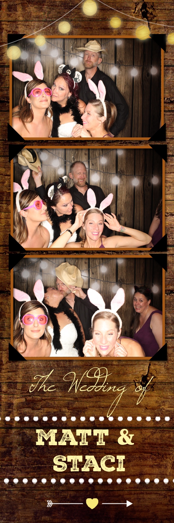 Staci and Matt's Wedding | View more photos from the event at gallery.photoboothbillings.com/u/PhotoBoothBillings/Staci-and-Matts-Wedding