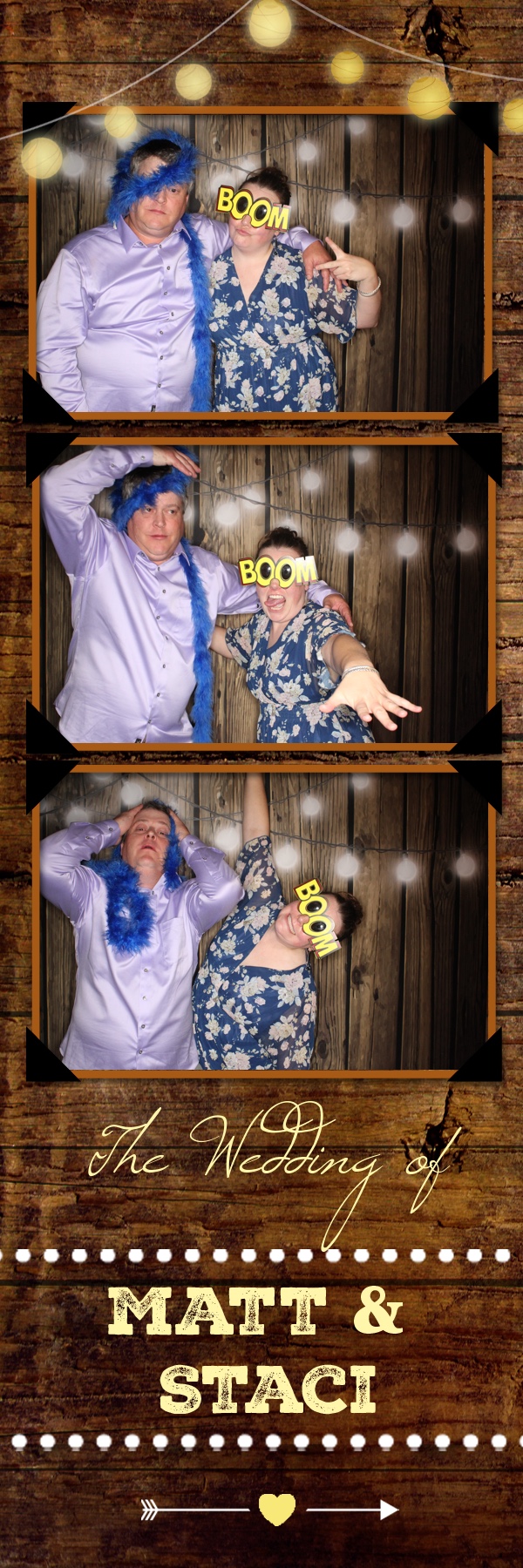Staci and Matt's Wedding | View more photos from the event at gallery.photoboothbillings.com/u/PhotoBoothBillings/Staci-and-Matts-Wedding
